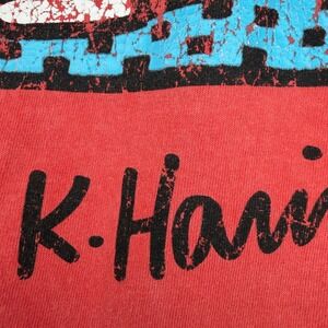 Keith Haring Rippie long sleeve graphic t shirt men's M Pop‎ Art